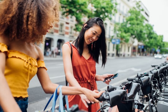 electrification of transportation - e-bike rental