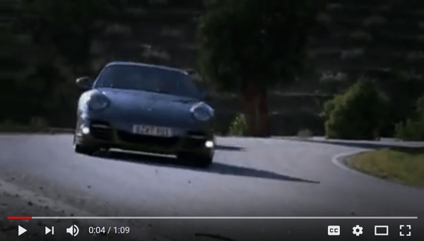 porsche video screenshot engine mounting system